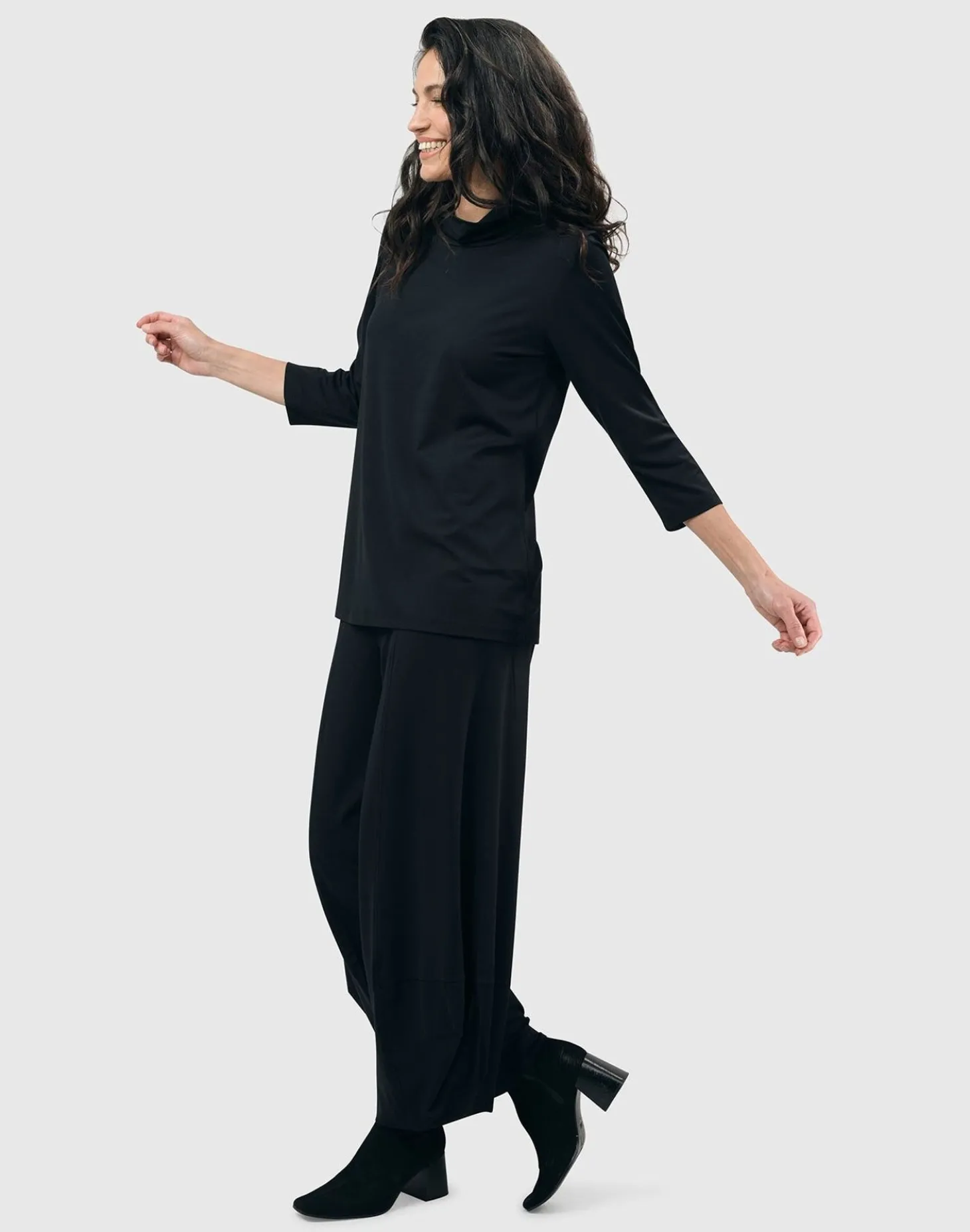 Women Alembika Essential Punto Pants, Tall, Black