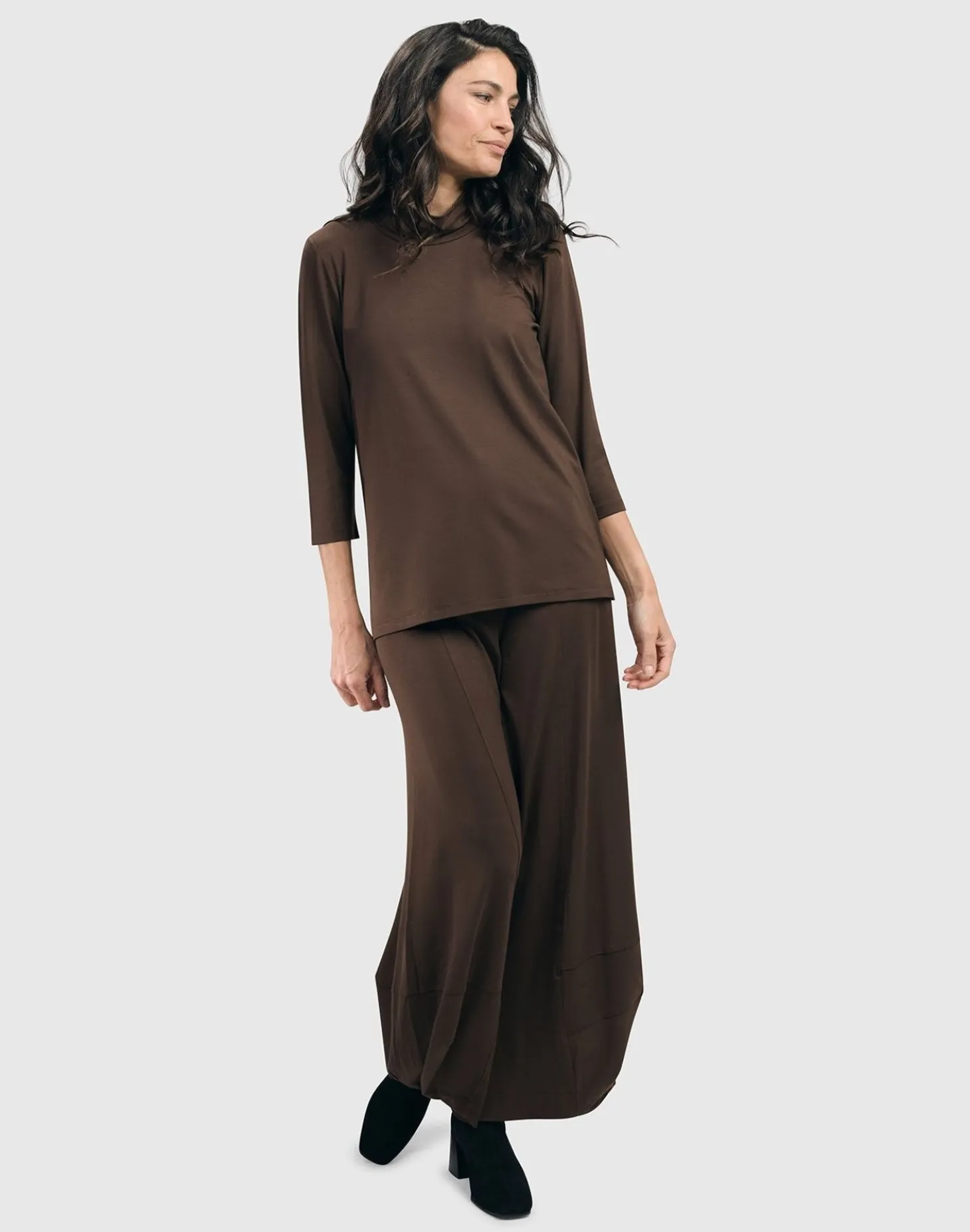 Women Alembika Essential Punto Pants, Tall, Coffee