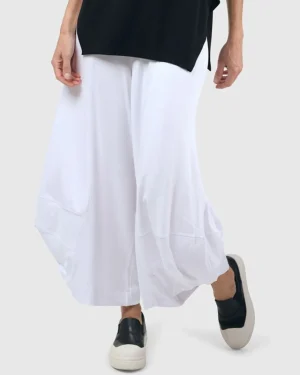 Women Alembika Essential Punto Pants, White