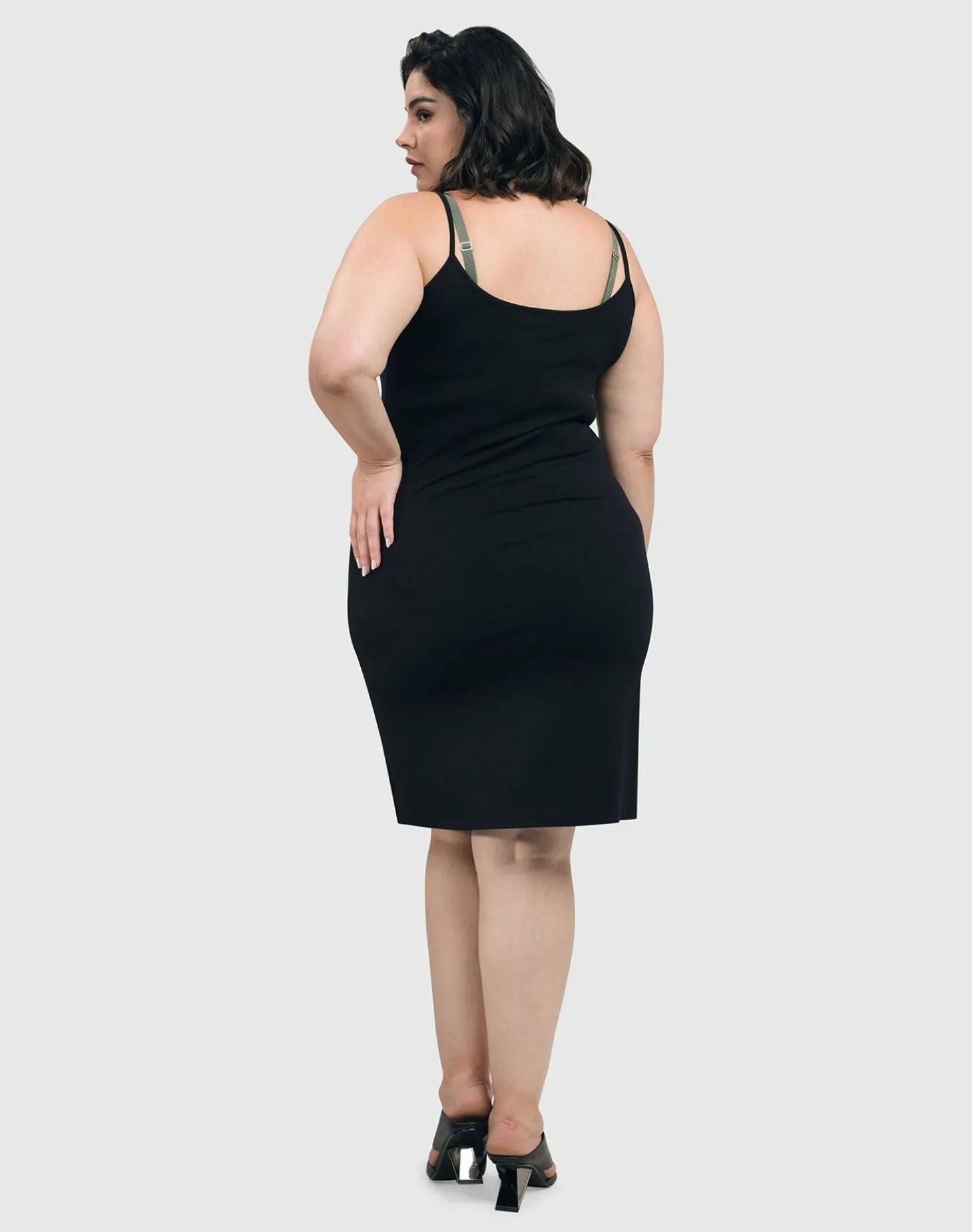 Women Alembika Essential Slip Dress, Black