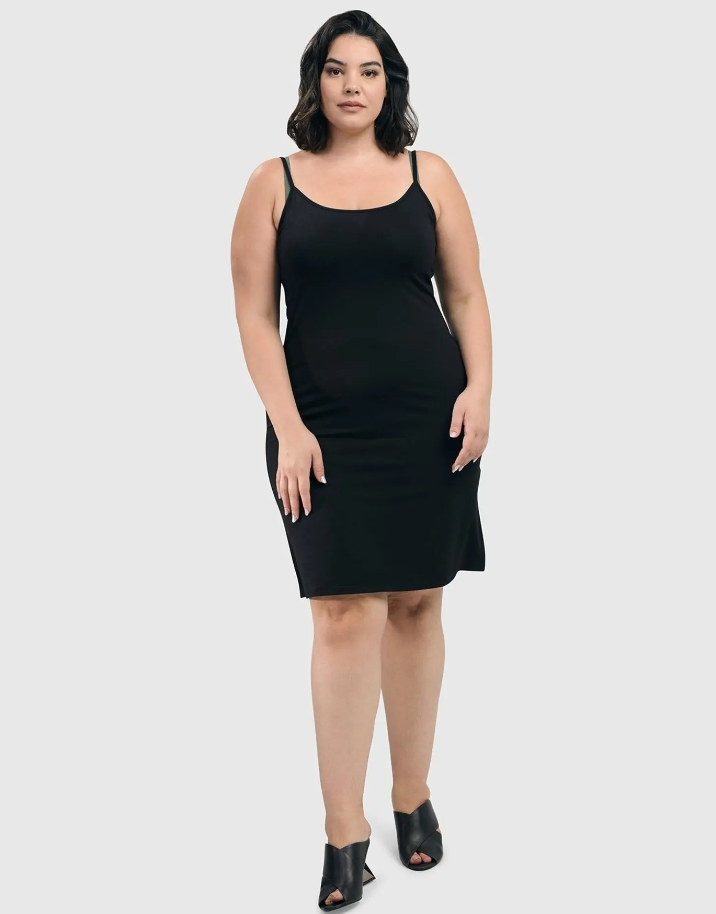 Women Alembika Essential Slip Dress, Black