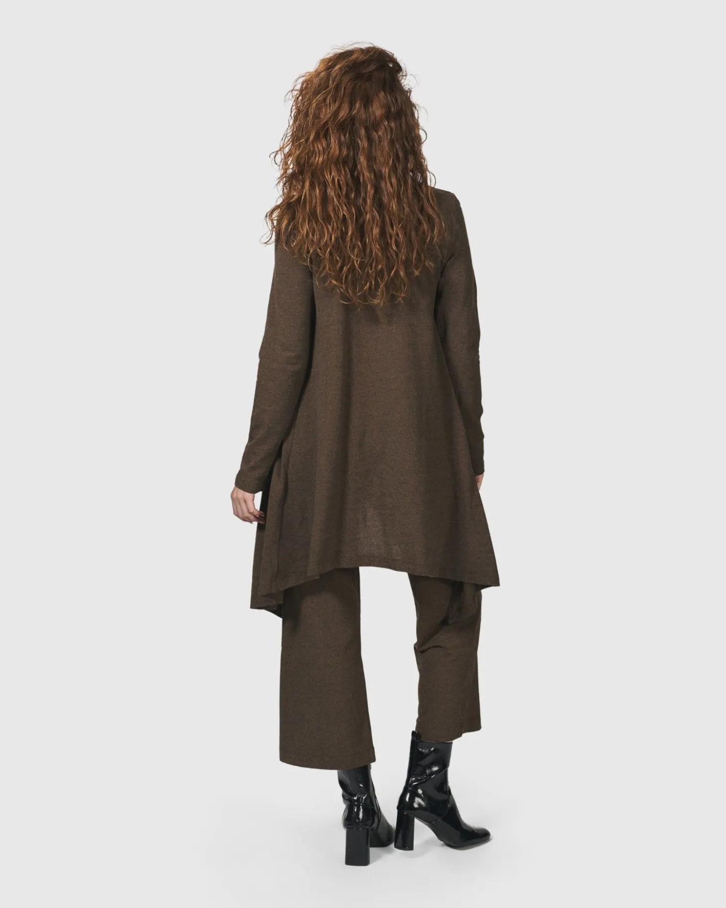 Women Alembika Essential Swing Tunic Top, Brown