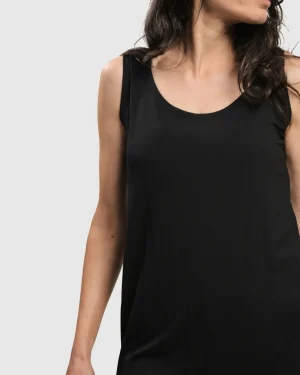 Women Alembika Essential Tank Top, Black