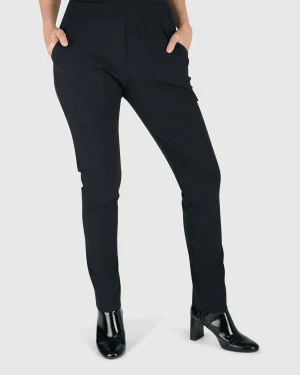 Women Alembika Essential Tekbika J-Pocket Slim Pants, Black