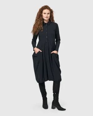 Women Alembika Essential Tekbika Signature Pocket Dress, Black