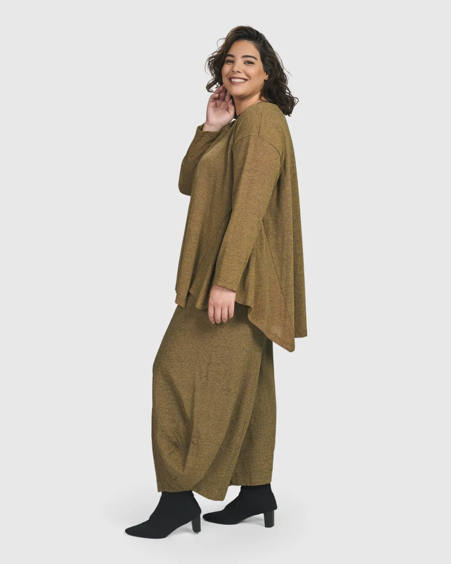 Women Alembika Essential Toned Up Punto Pants, Honey
