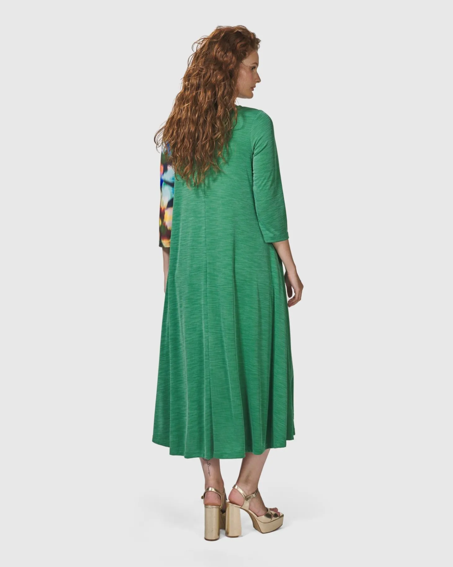 Women Alembika Forget-Me-Not A-Line Maxi Dress, Garden