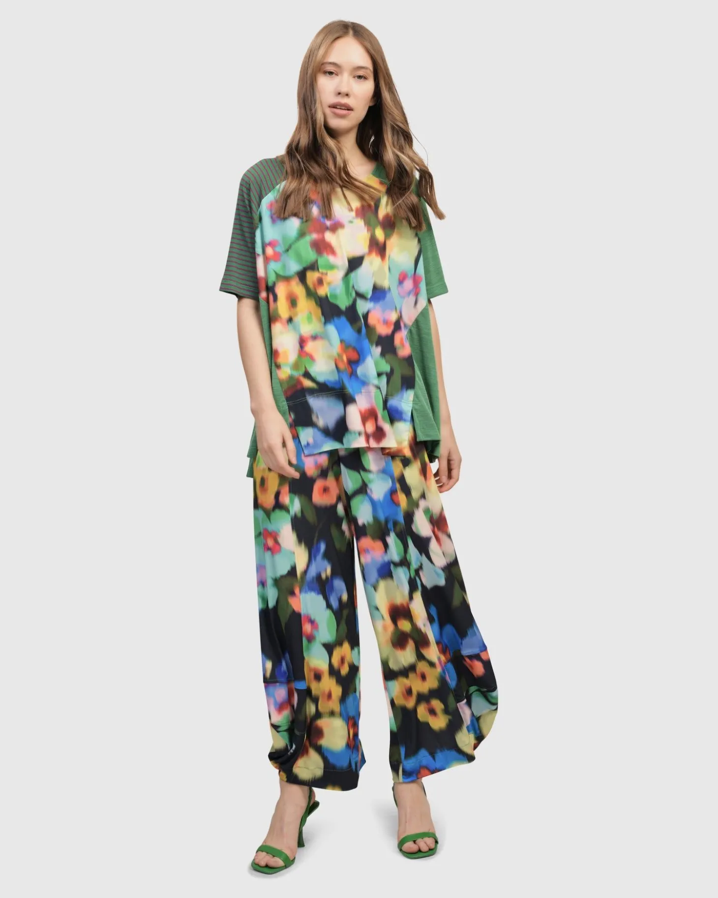 Women Alembika Forget-Me-Not Punto Pants, Garden