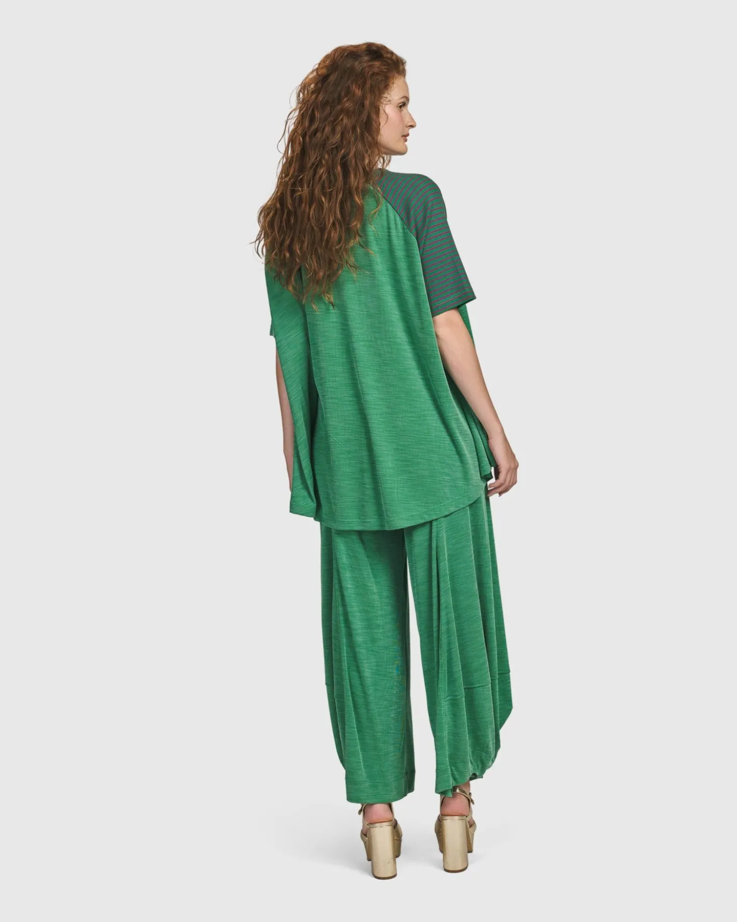 Women Alembika Forget-Me-Not Trapeze Top, Garden