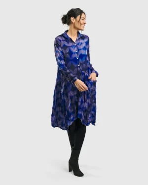 Women Alembika Fortuna Wonderful Pocket Dress, Royal