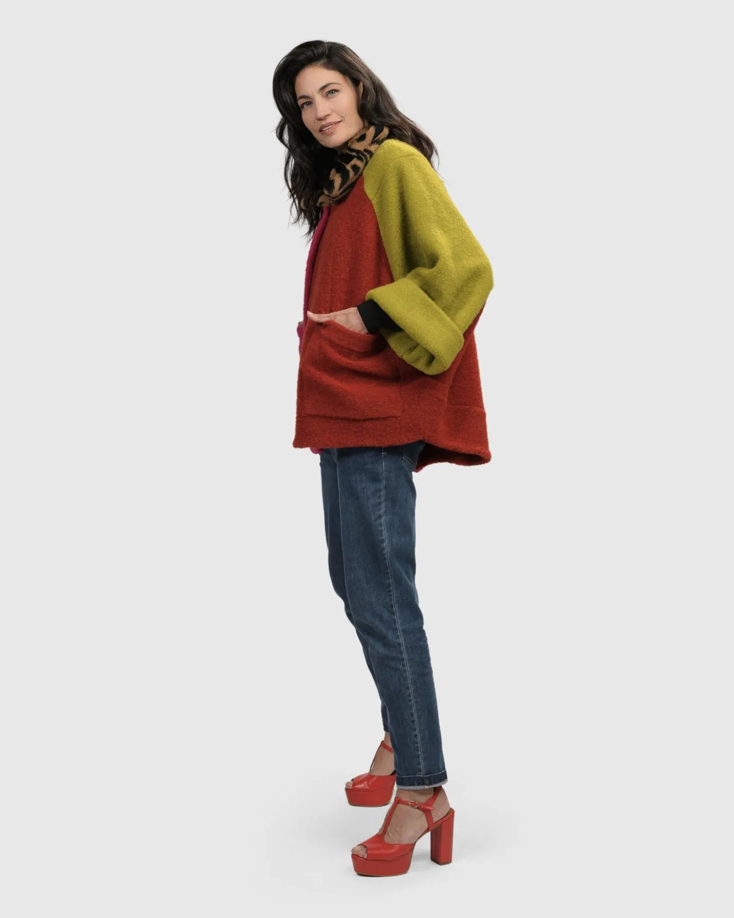 Women Alembika Funkadelic Sidecar Jacket, Mix