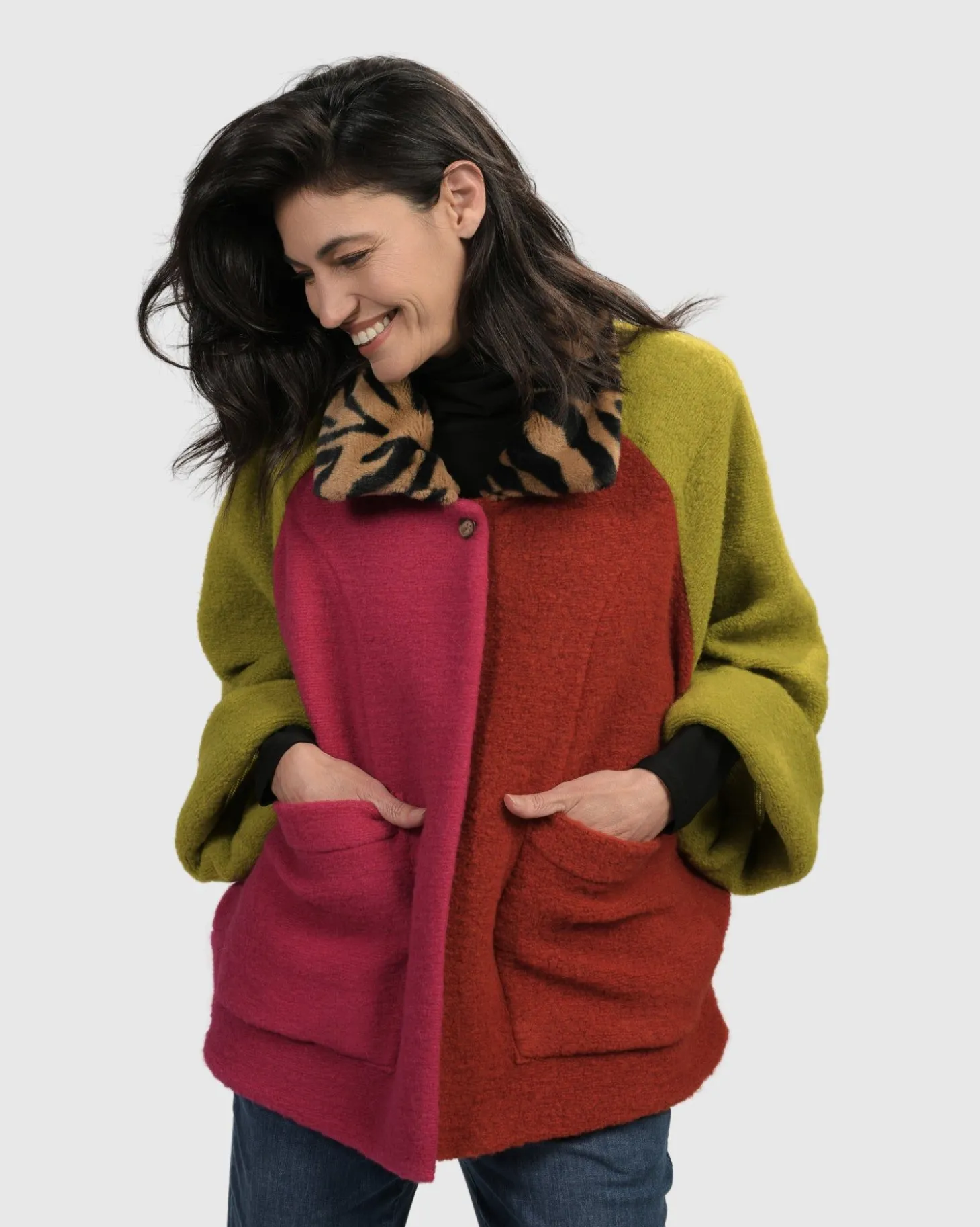 Women Alembika Funkadelic Sidecar Jacket, Mix