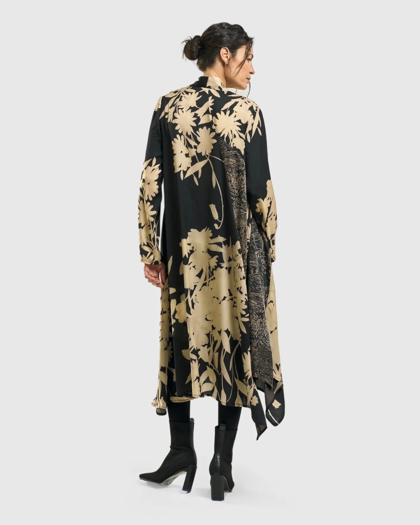 Women Alembika Gaia A-Line Trapeze Dress, Floral
