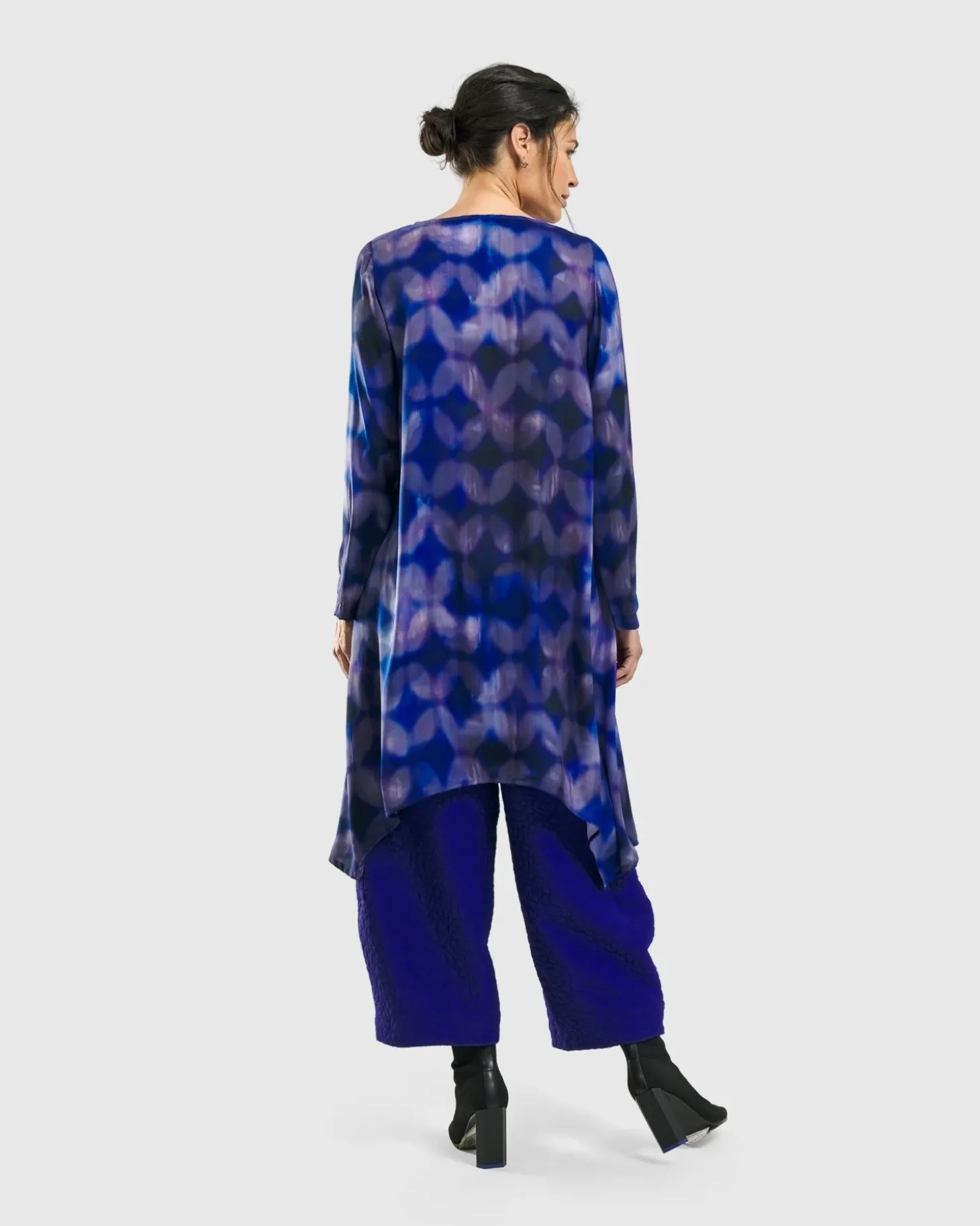 Women Alembika Gemstone Tunic Top, Royal