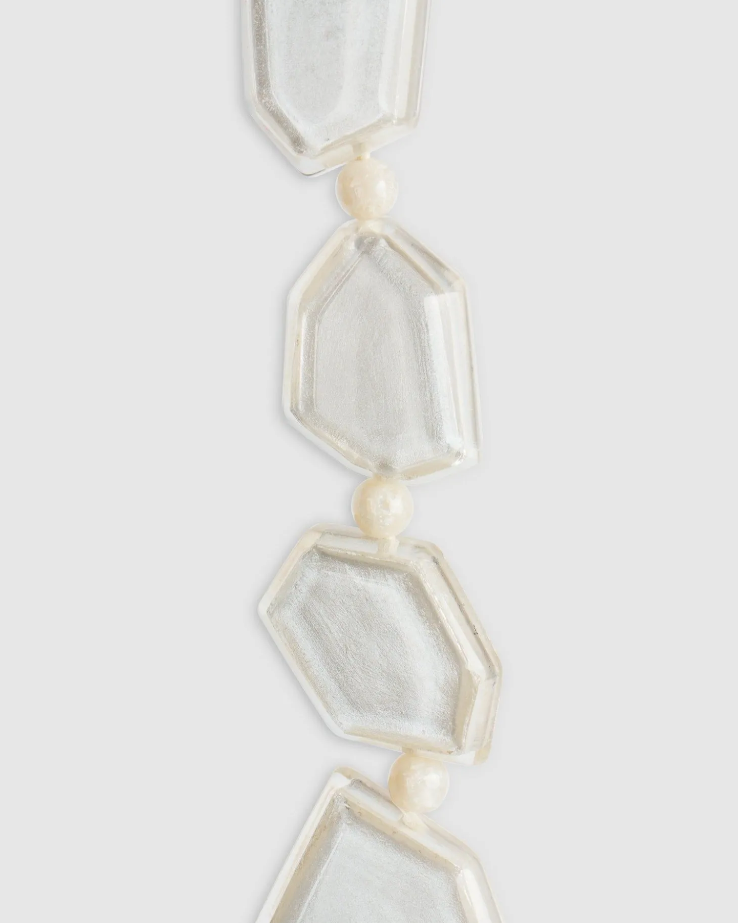 Women Alembika Glory Faceted Bead Necklace, Frost