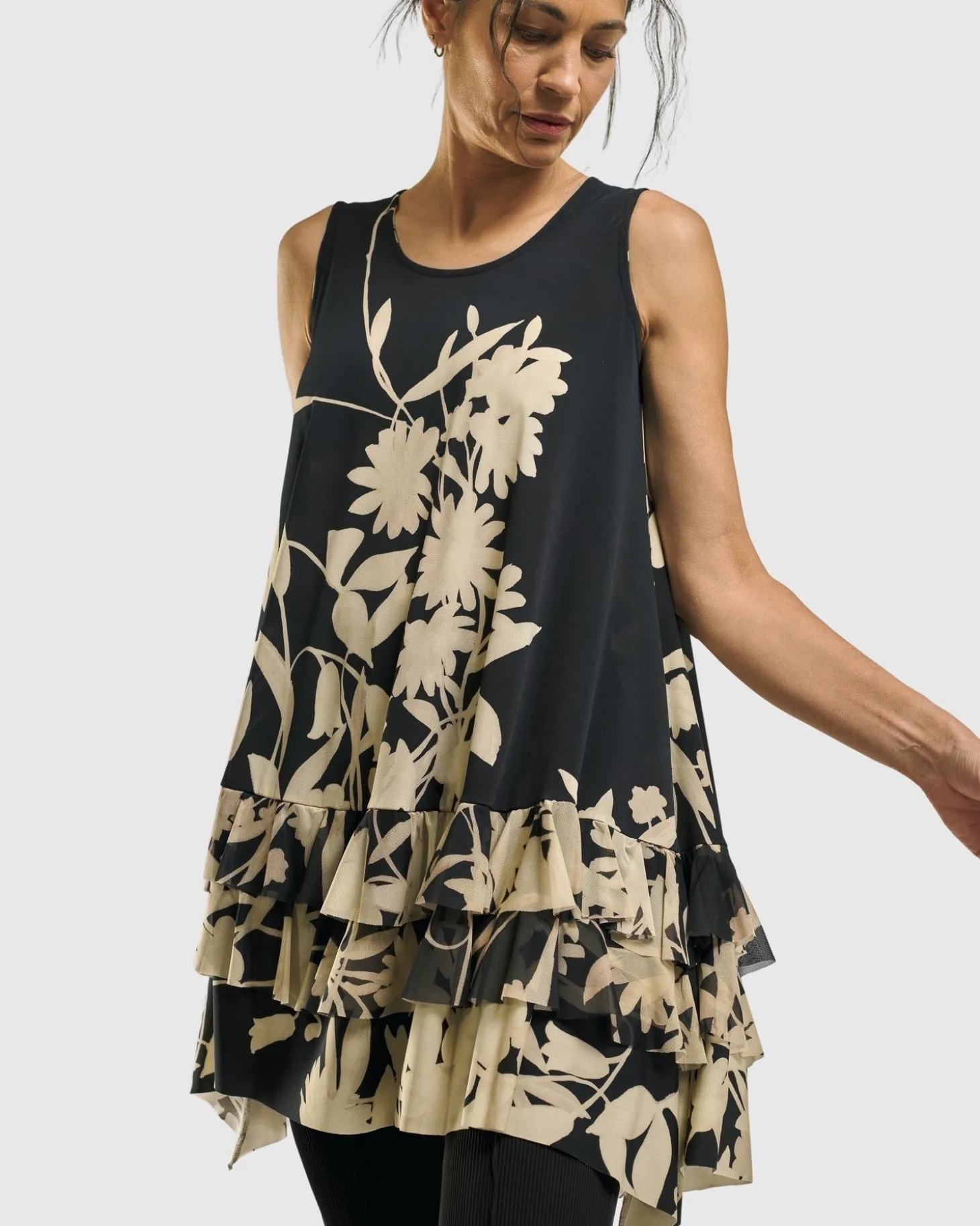 Women Alembika Goldfinch Sleeveless Top, Floral