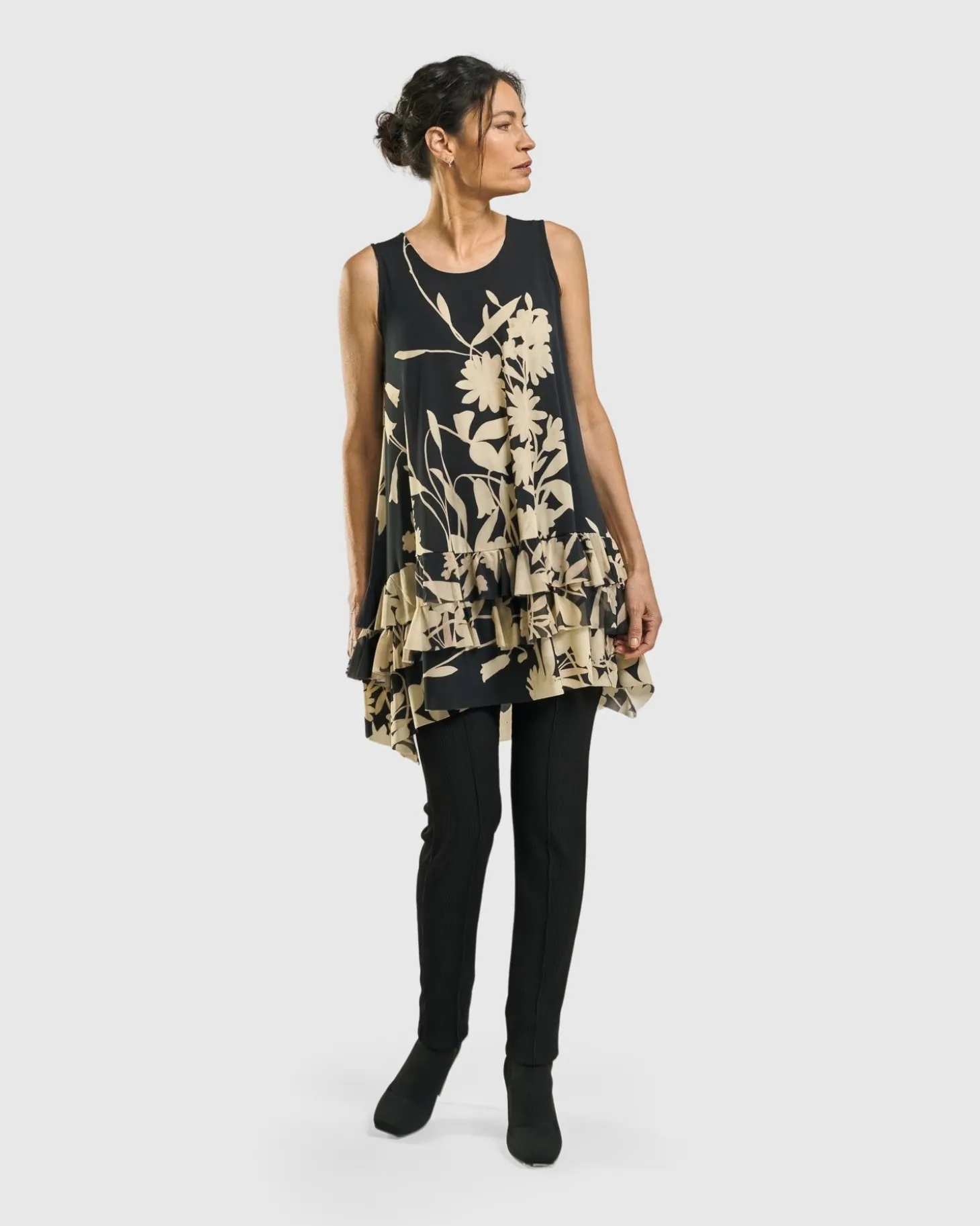 Women Alembika Goldfinch Sleeveless Top, Floral