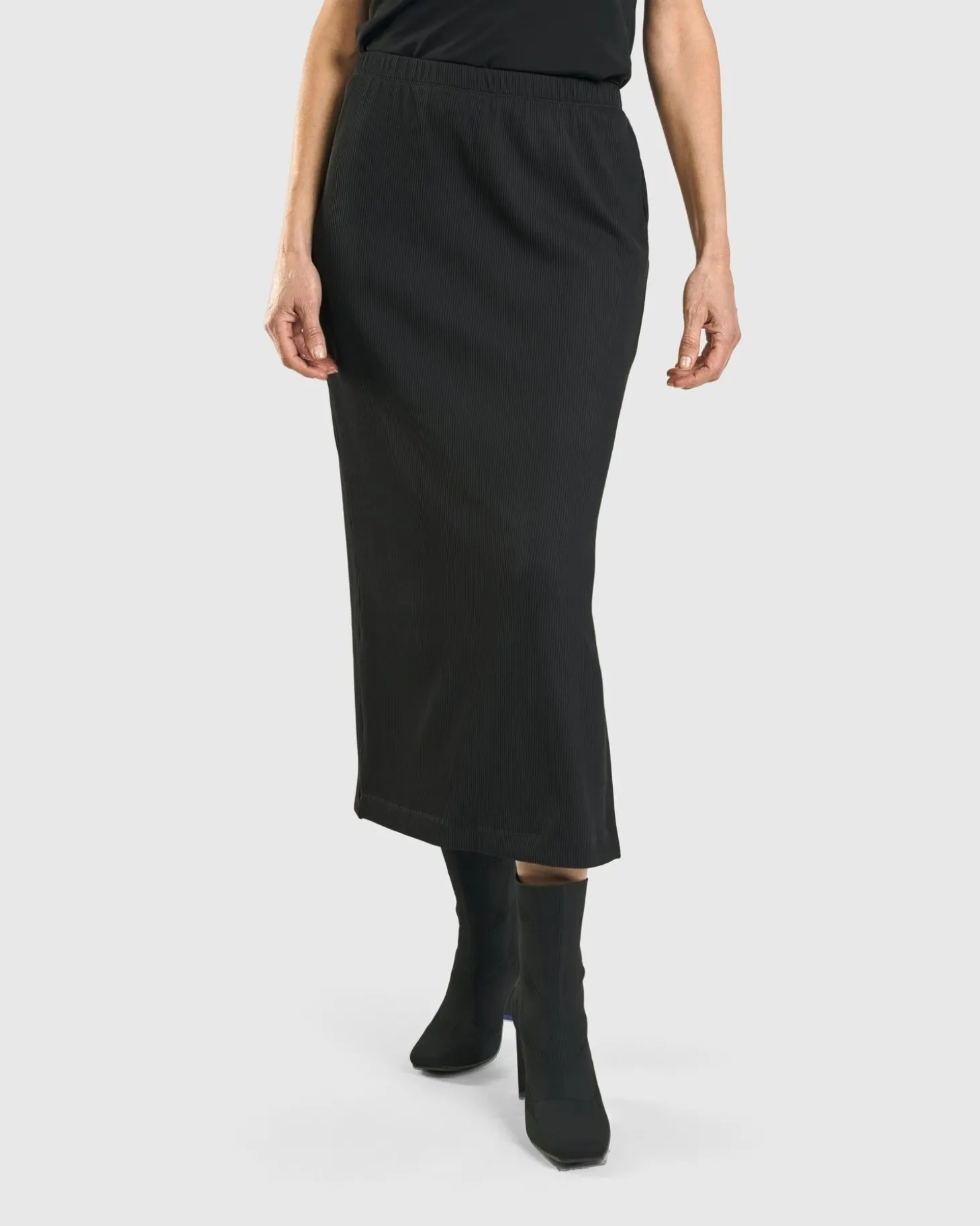 Women Alembika Goodfella Pencil Skirt, Black