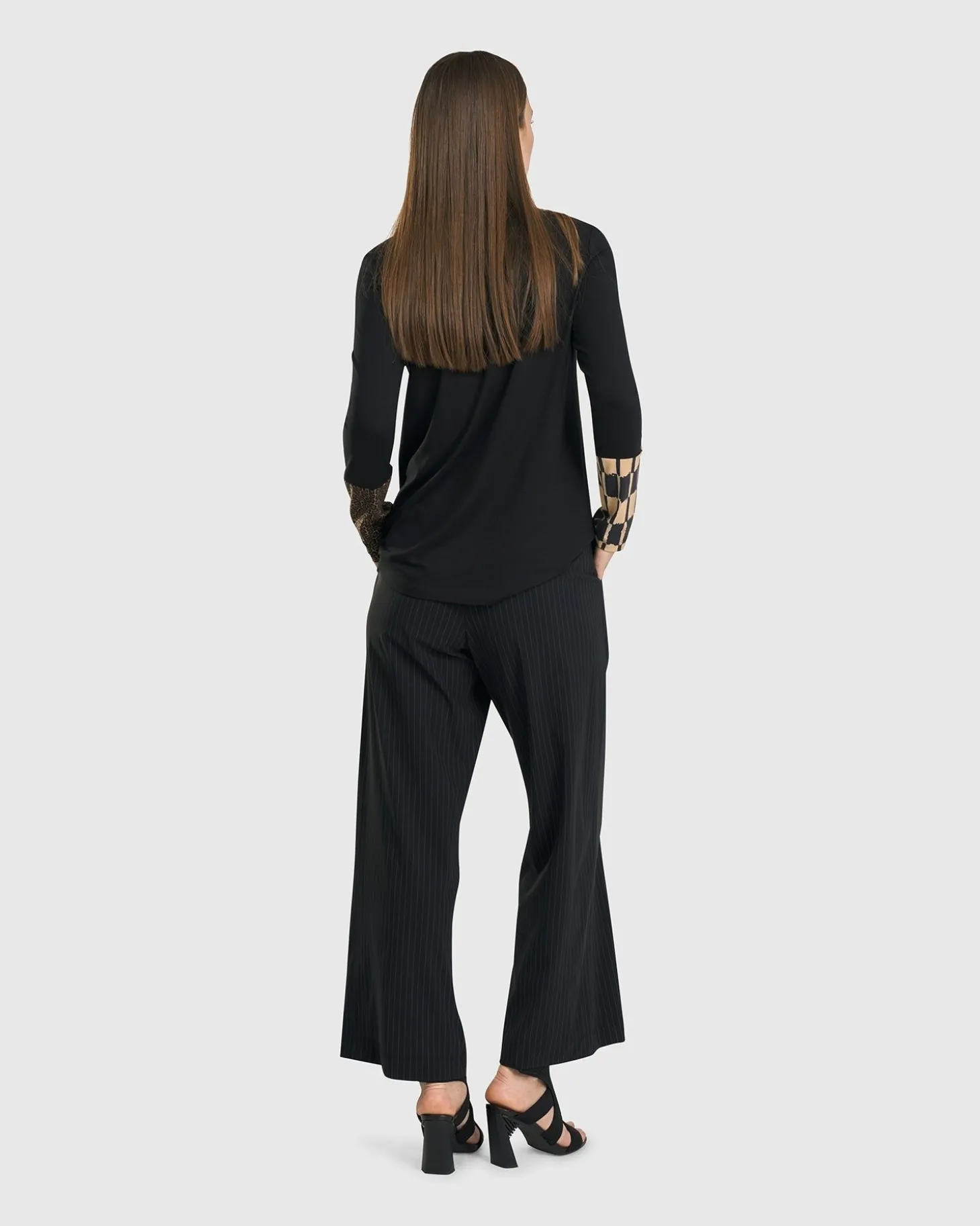 Women Alembika Go-To Long Sleeve Top, Coffee