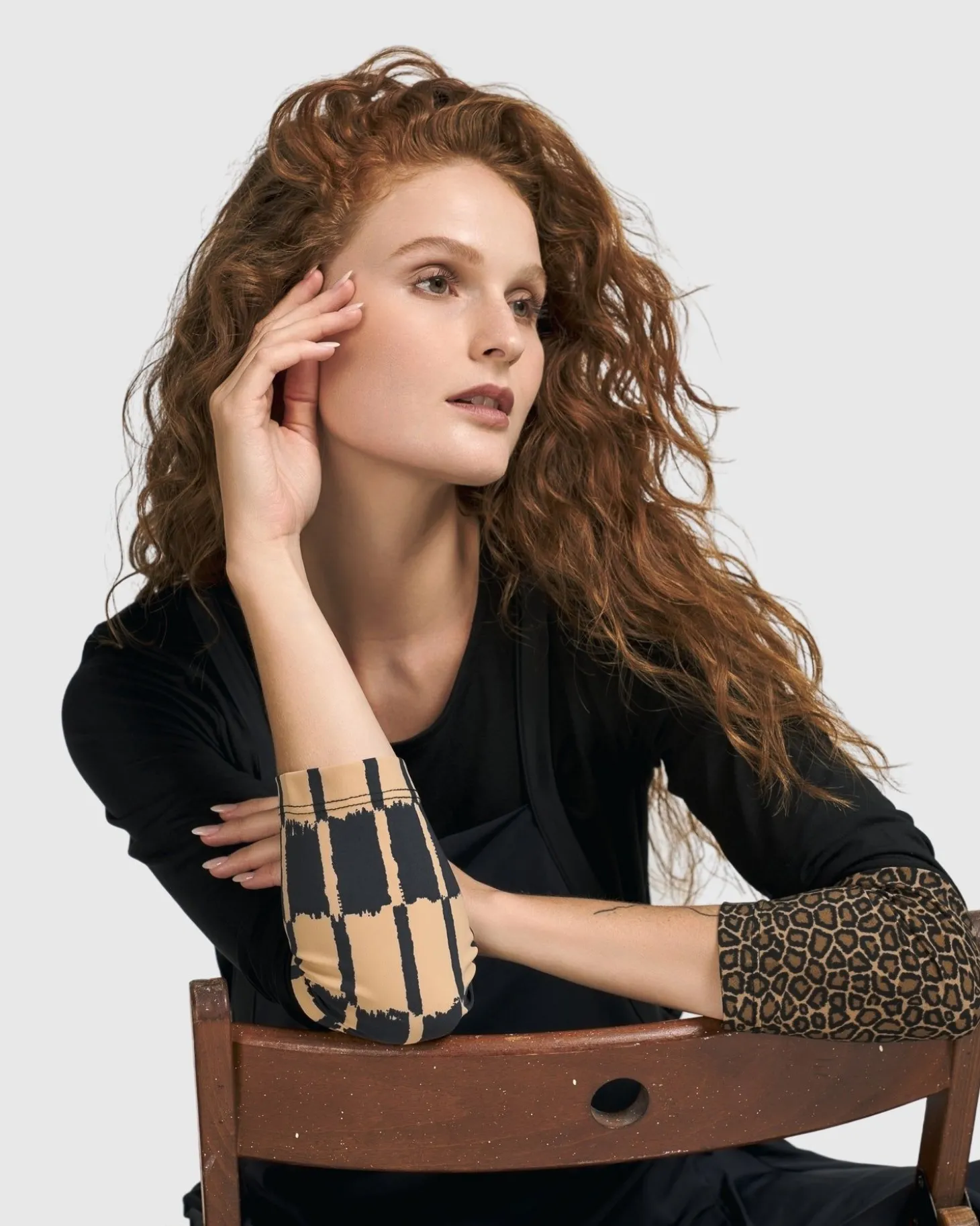 Women Alembika Go-To Long Sleeve Top, Coffee