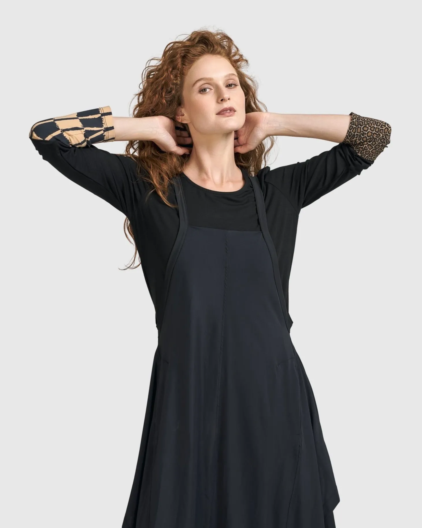 Women Alembika Go-To Long Sleeve Top, Coffee