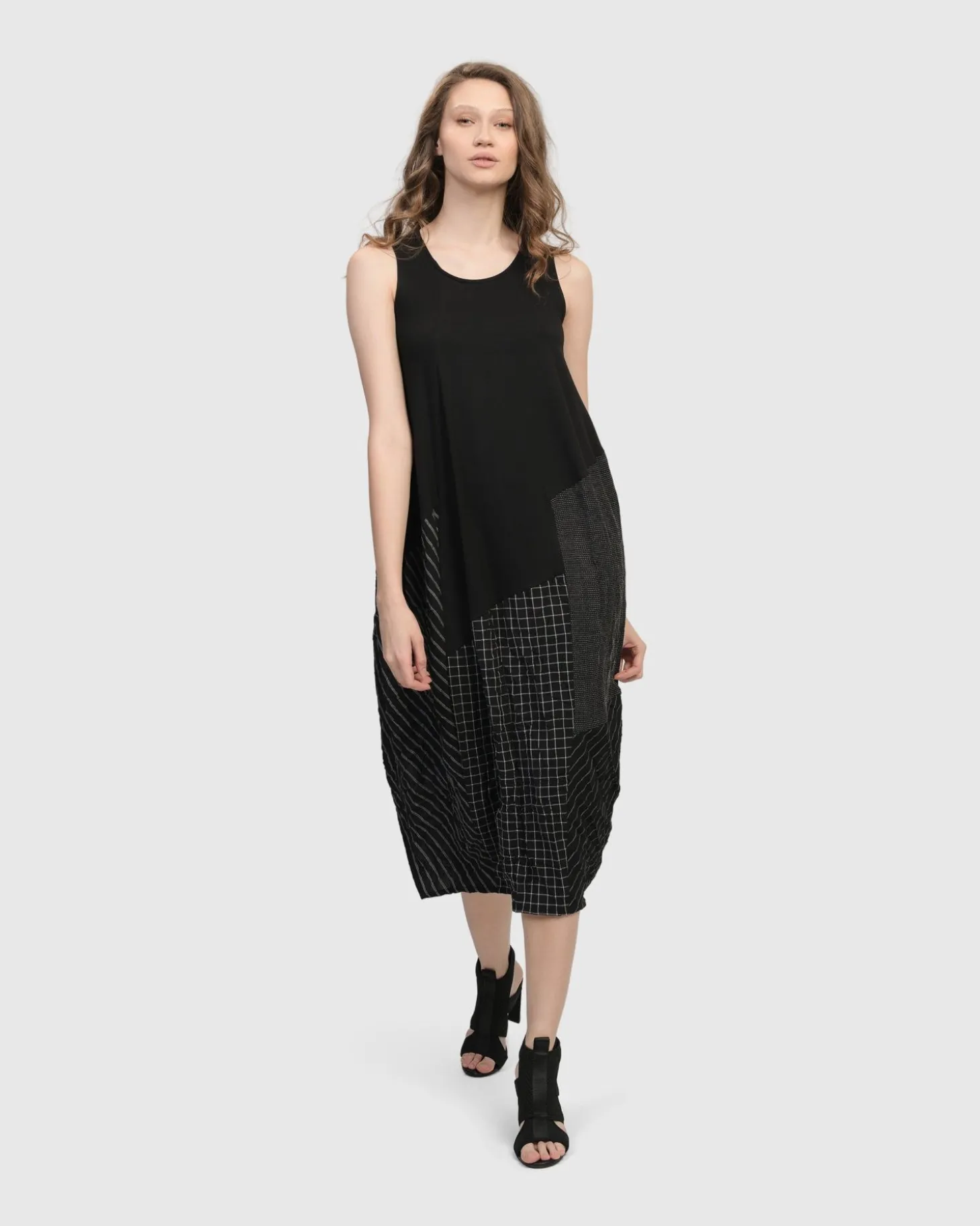 Women Alembika Hestia Sleeveless Cocoon Dress, Mix
