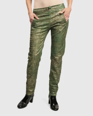 Women Alembika Iconic Jeans Desires, Green