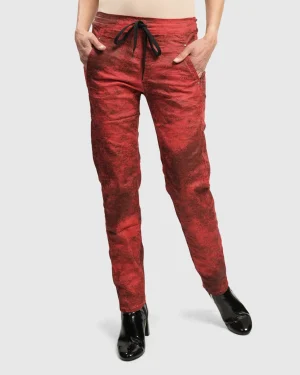 Women Alembika Iconic Jeans Desires, Red