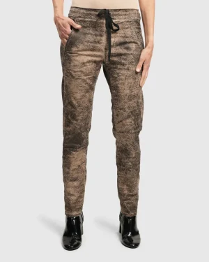 Women Alembika Iconic Jeans Desires, Sepia