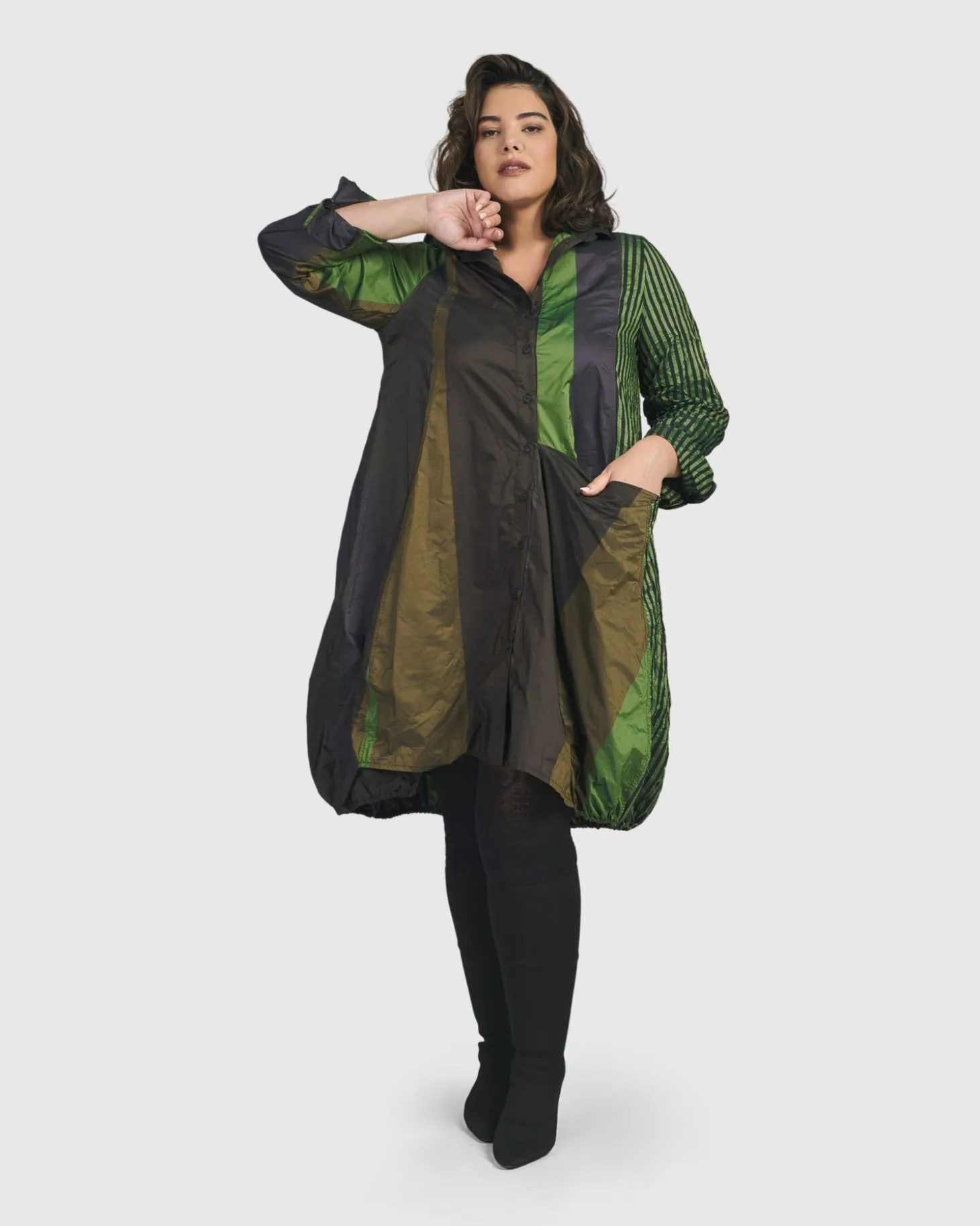 Women Alembika In My Element Wonderful Dress, Forest