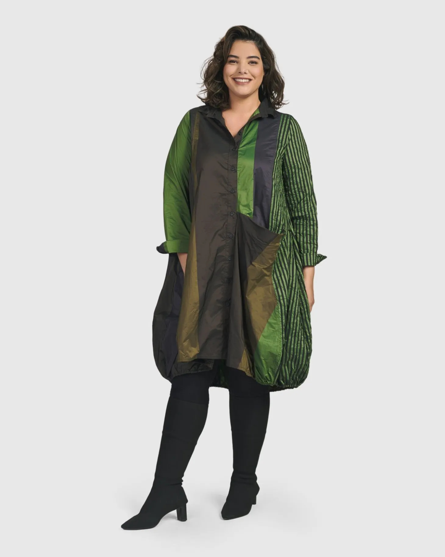 Women Alembika In My Element Wonderful Dress, Forest