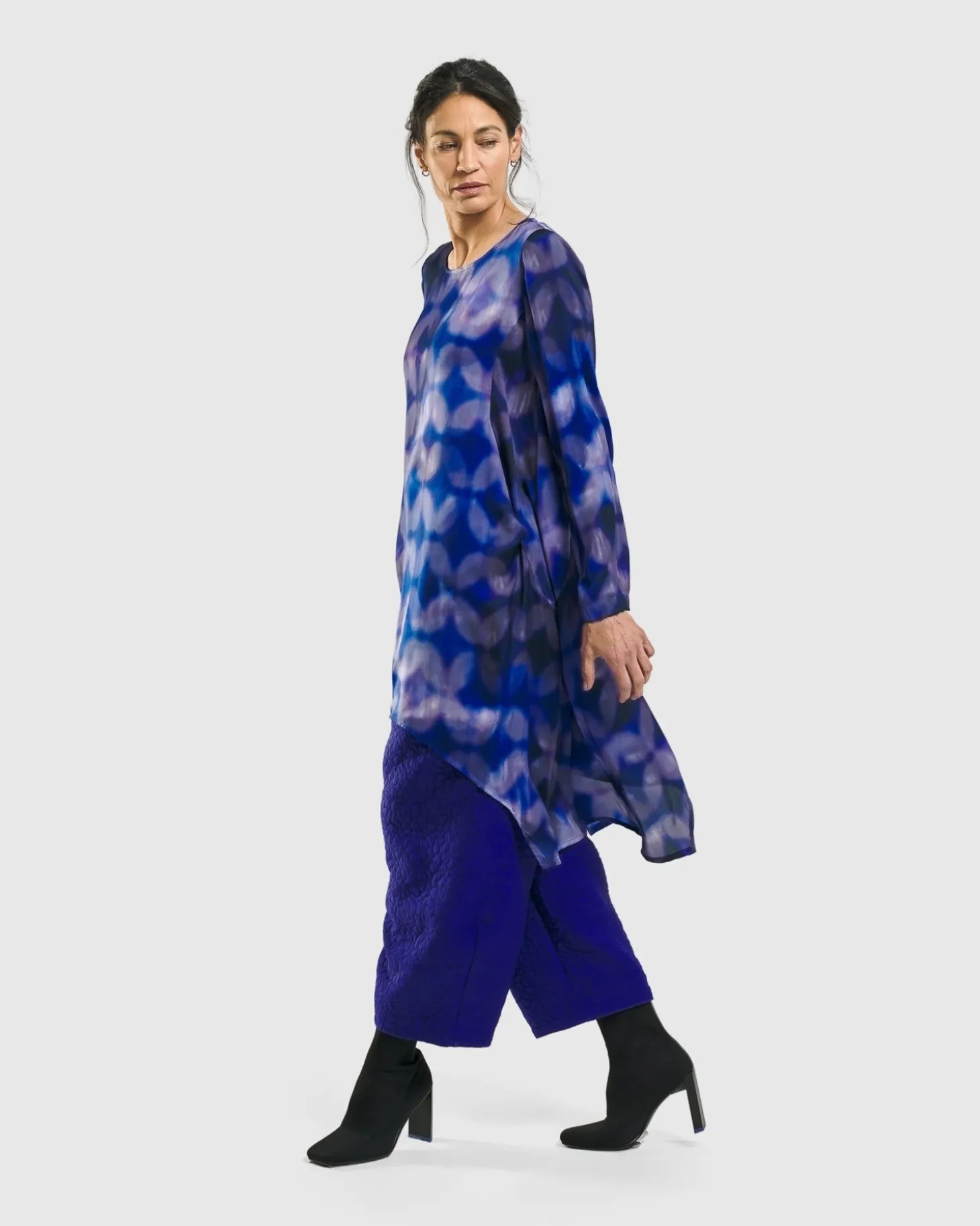 Women Alembika Jacquard Tapestry Pants, Royal