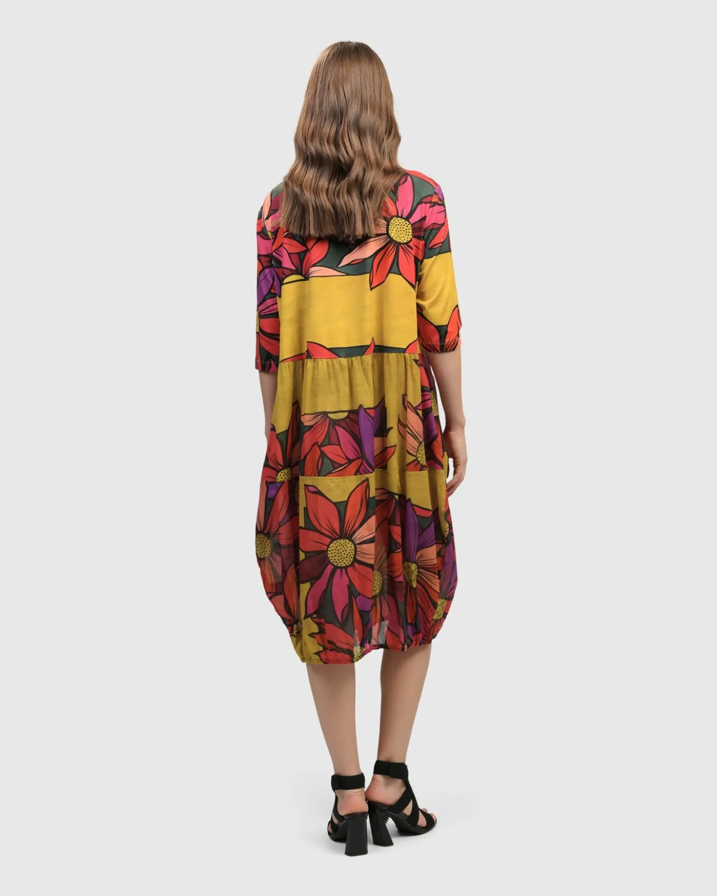 Women Alembika Jasmine Relaxed Dress, Bouquet