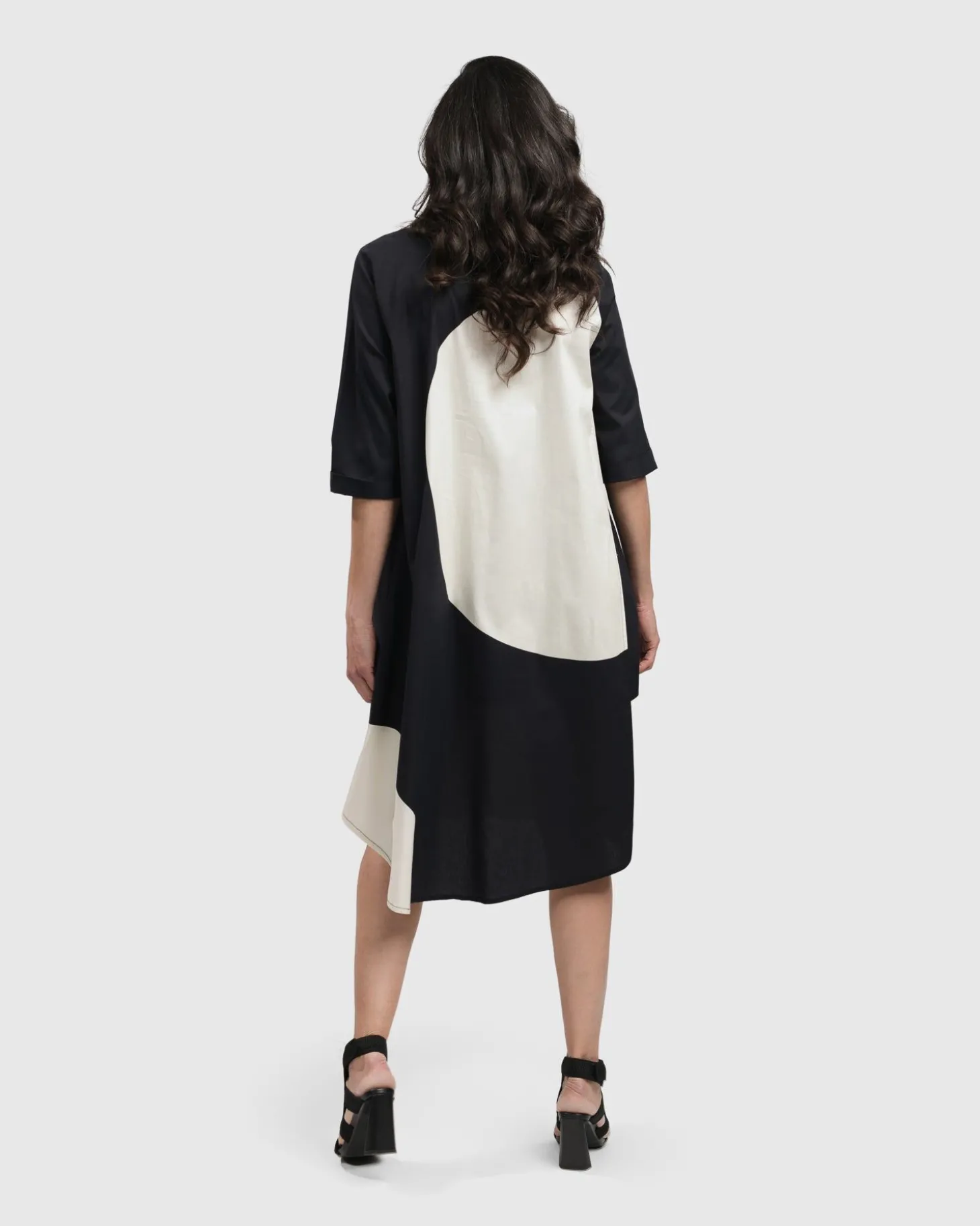 Women Alembika Jenny Oversized Shift Dress, Mono