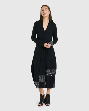 Women Alembika Josie Cocoon Dress, Mono