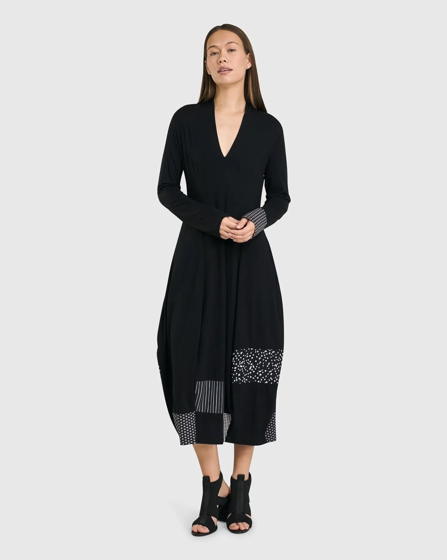 Women Alembika Josie Cocoon Dress, Mono