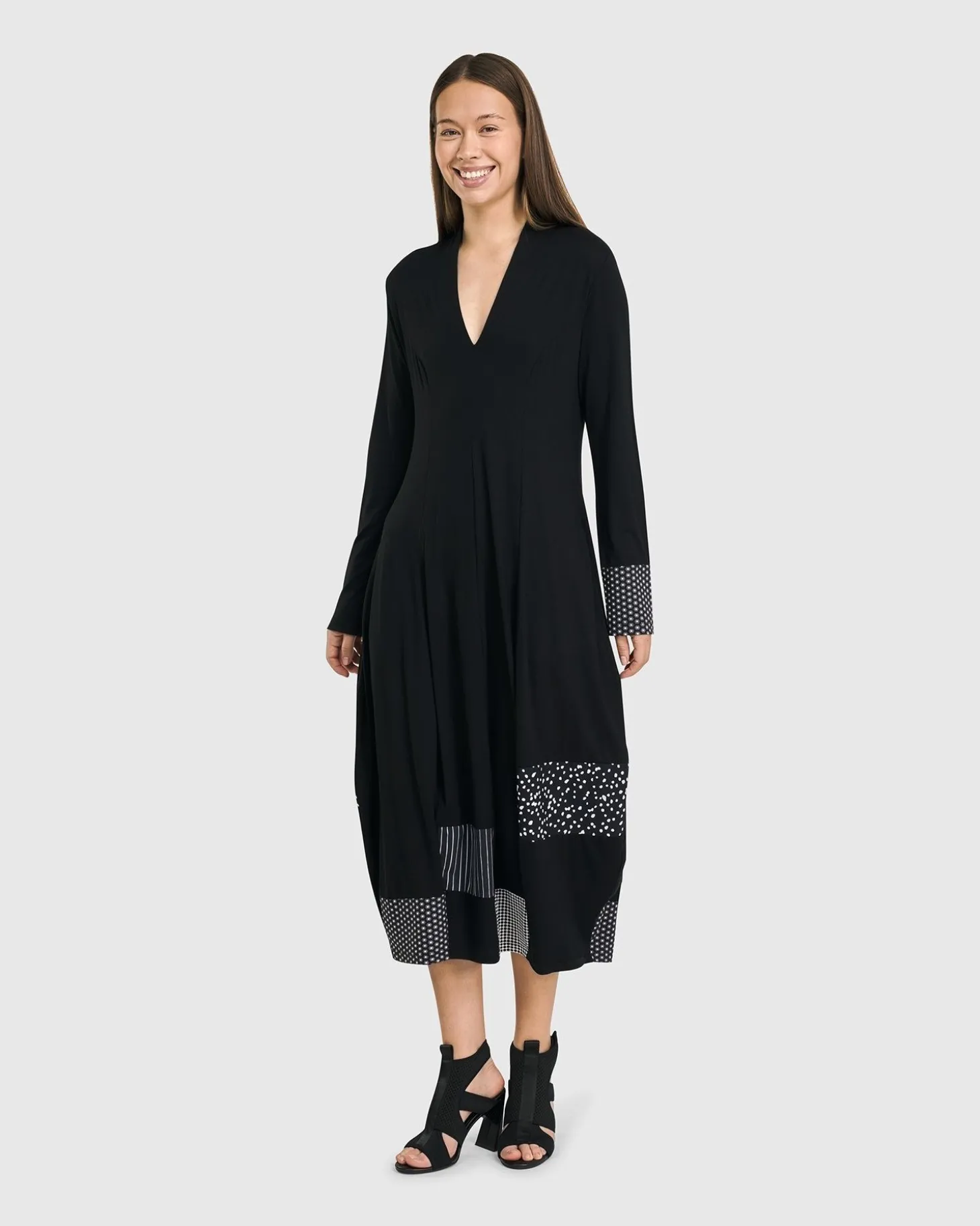 Women Alembika Josie Cocoon Dress, Mono