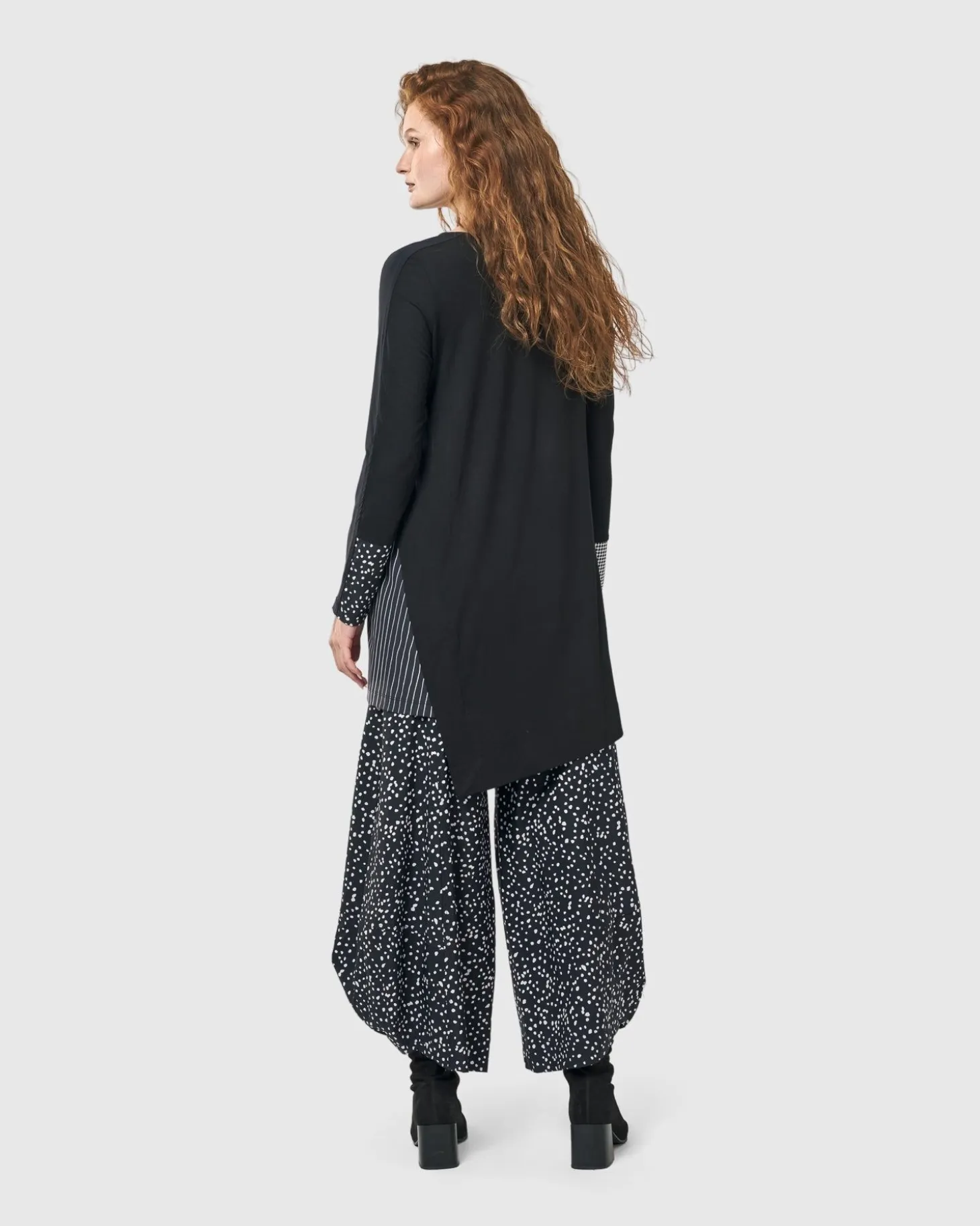 Women Alembika Josie Swing Tunic Top, Mono