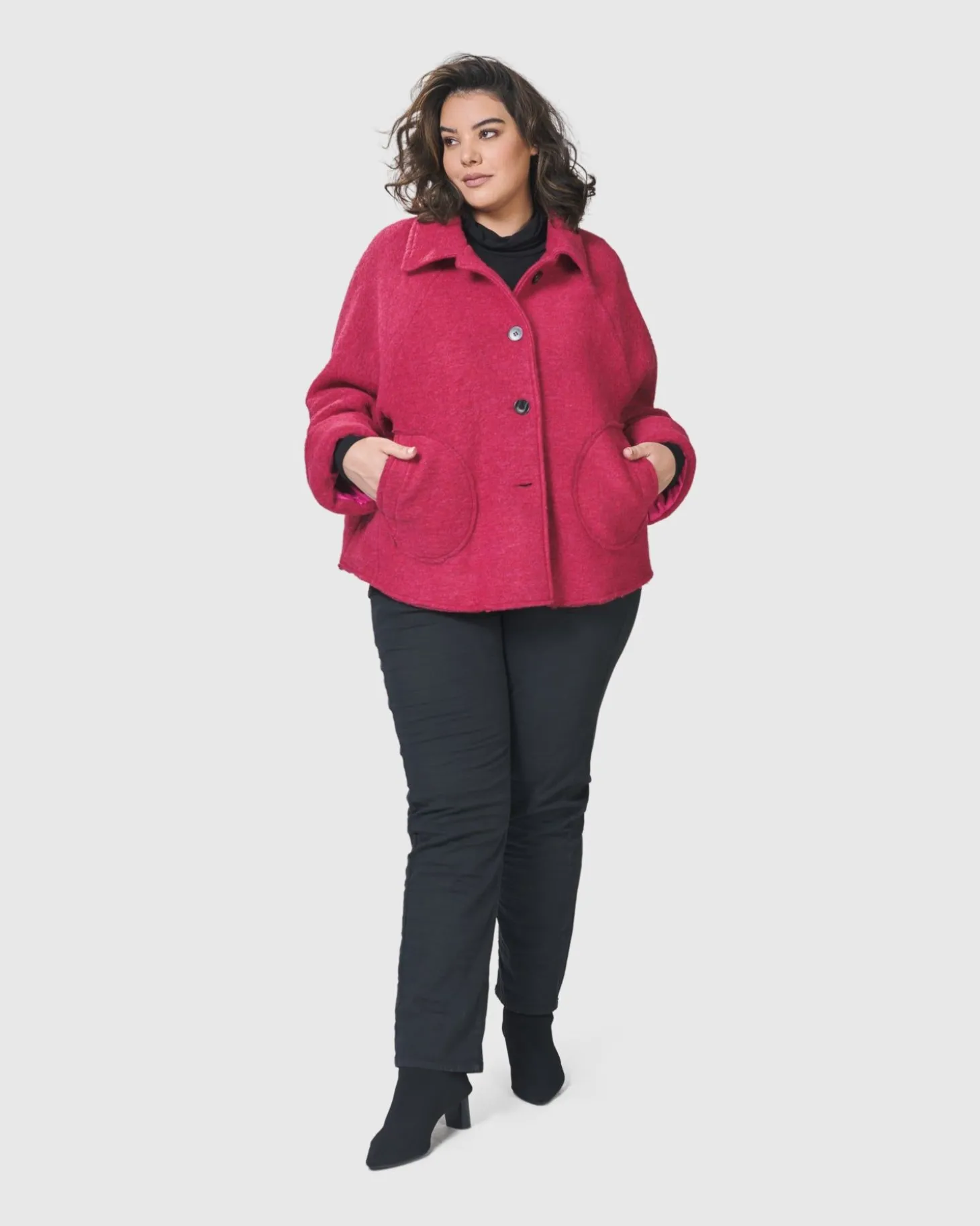 Women Alembika Lady Bird Jacket, Rose