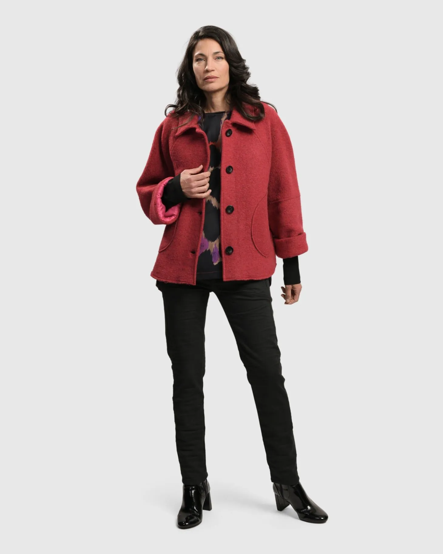 Women Alembika Lady Bird Jacket, Rose