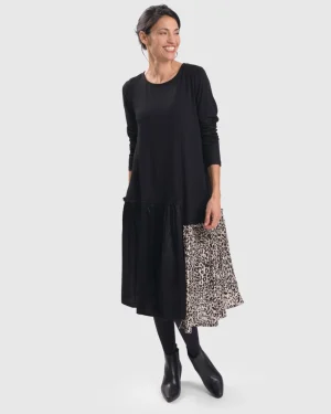 Women Alembika Leo A-Line Midi Dress