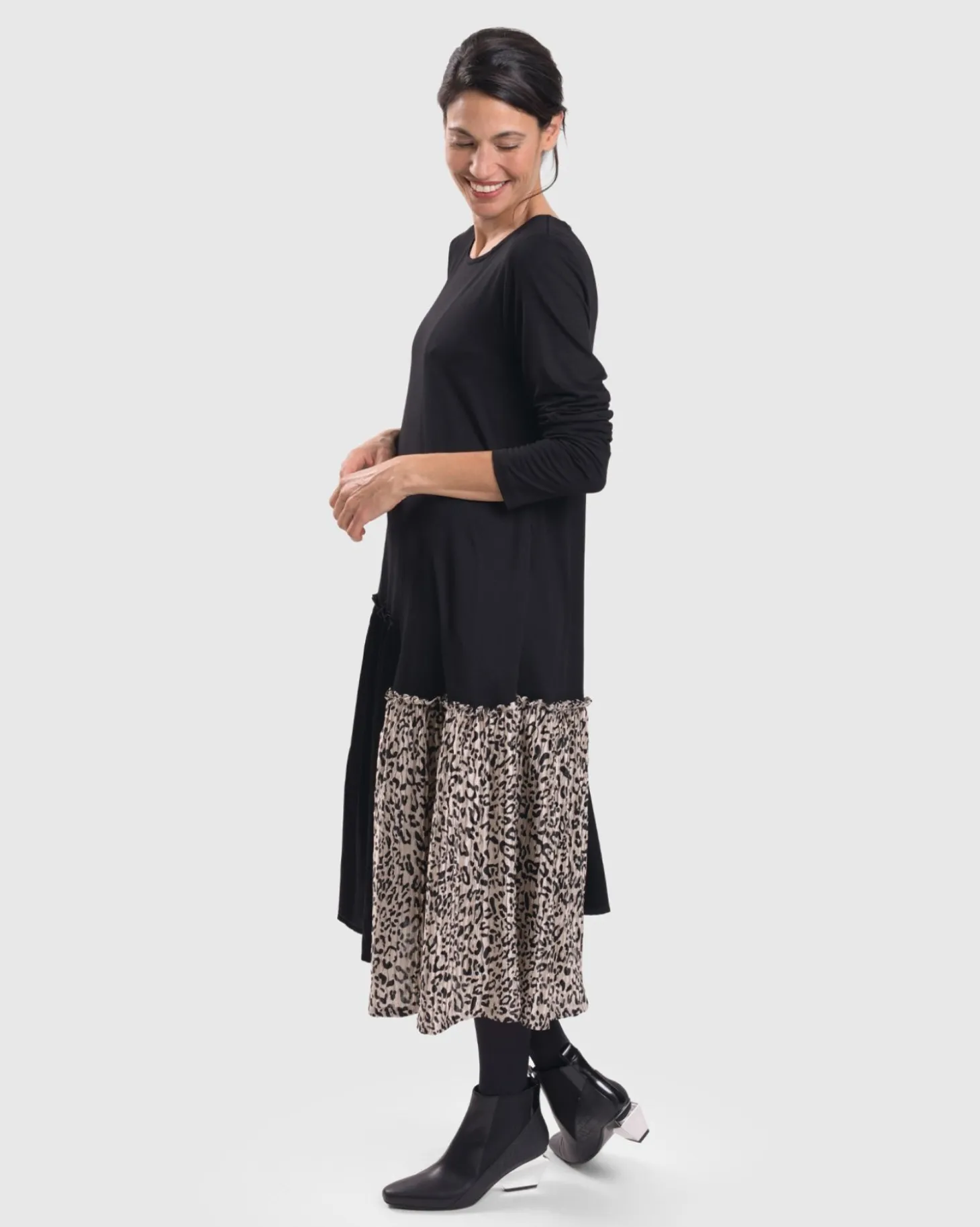 Women Alembika Leo A-Line Midi Dress