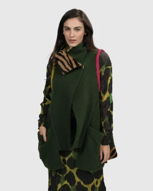 Women Alembika Life's A Thrill Vest, Hunter