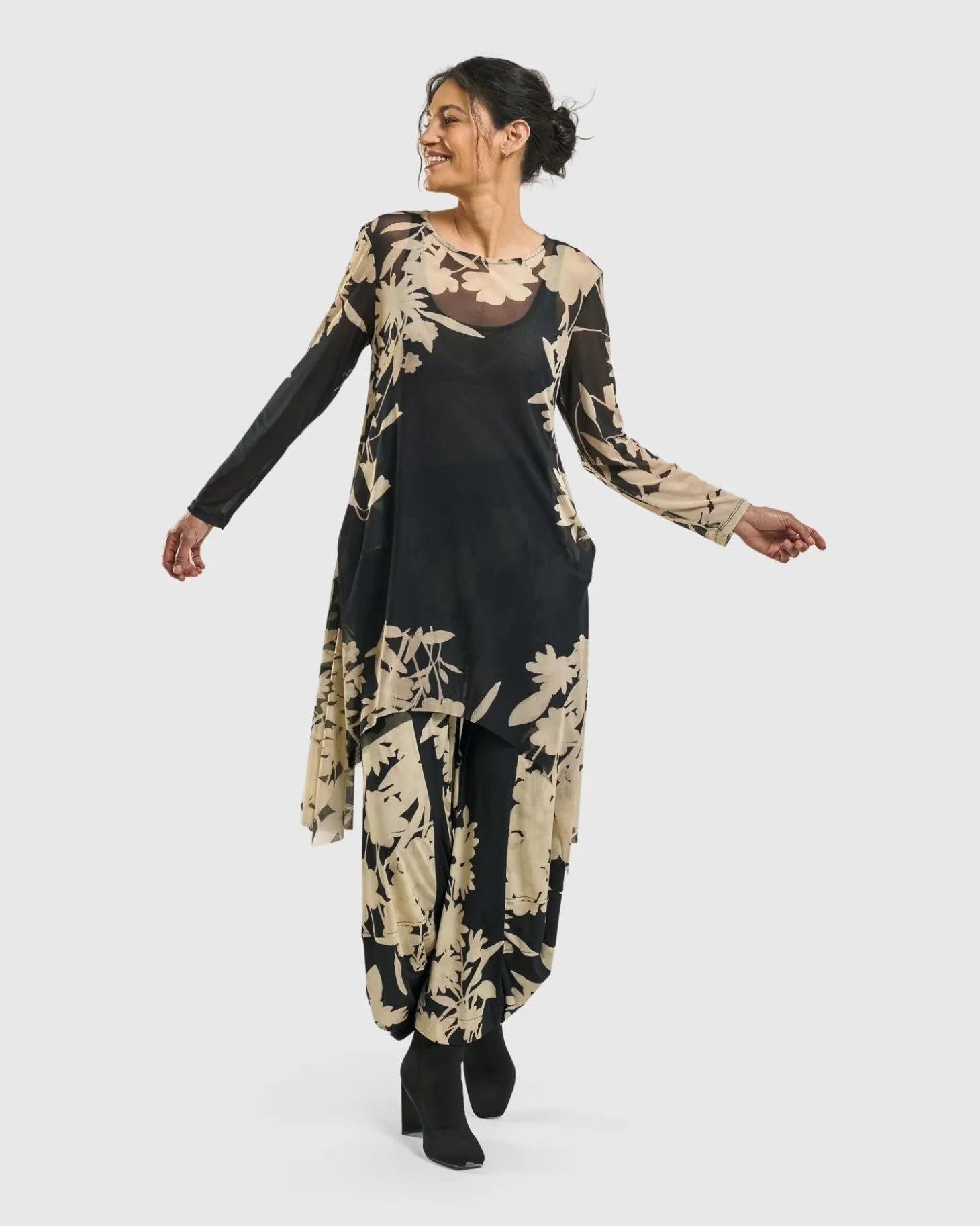 Women Alembika Lilia Tunic Top, Floral