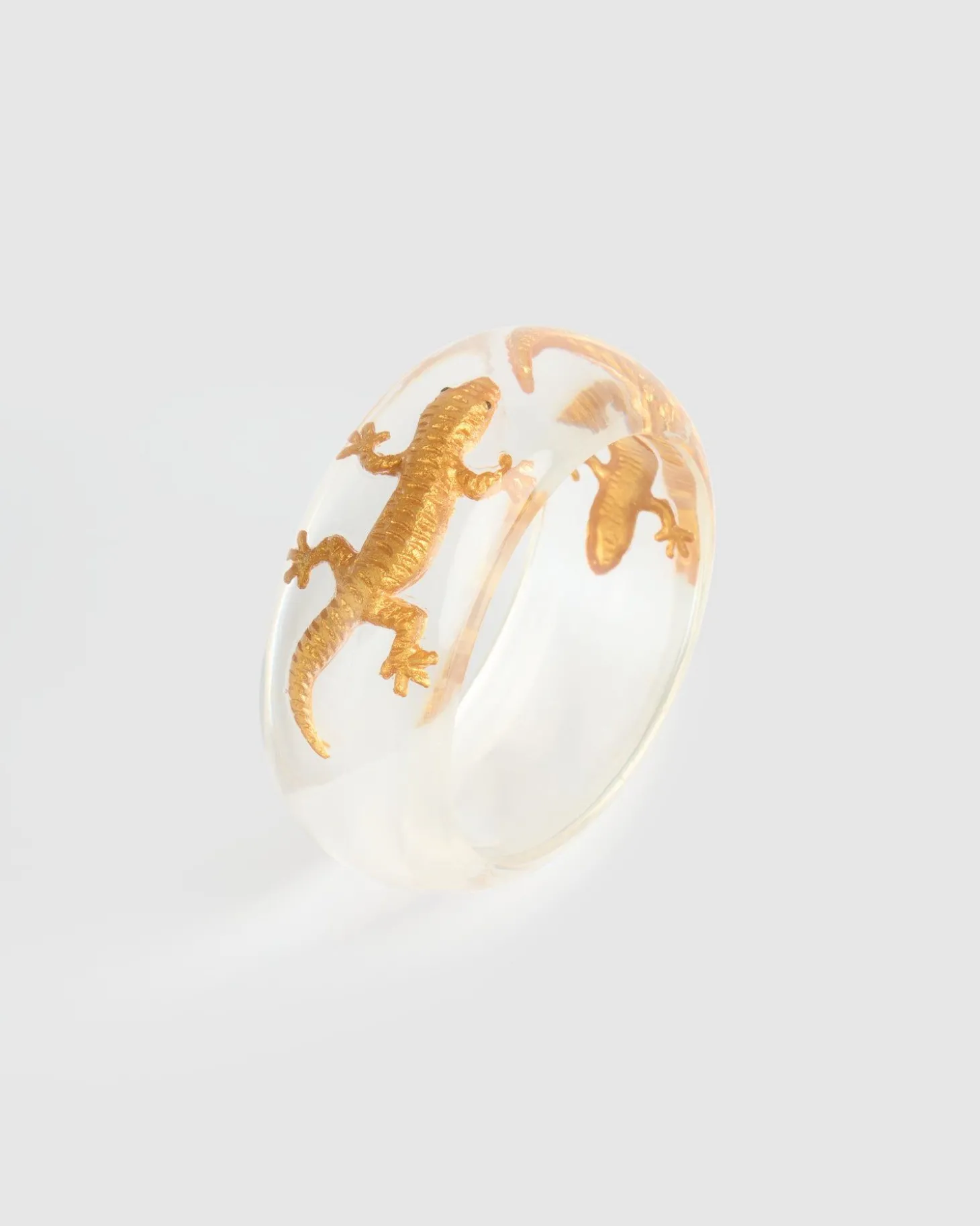 Women Alembika Lucky Bangle Bracelet, Gold