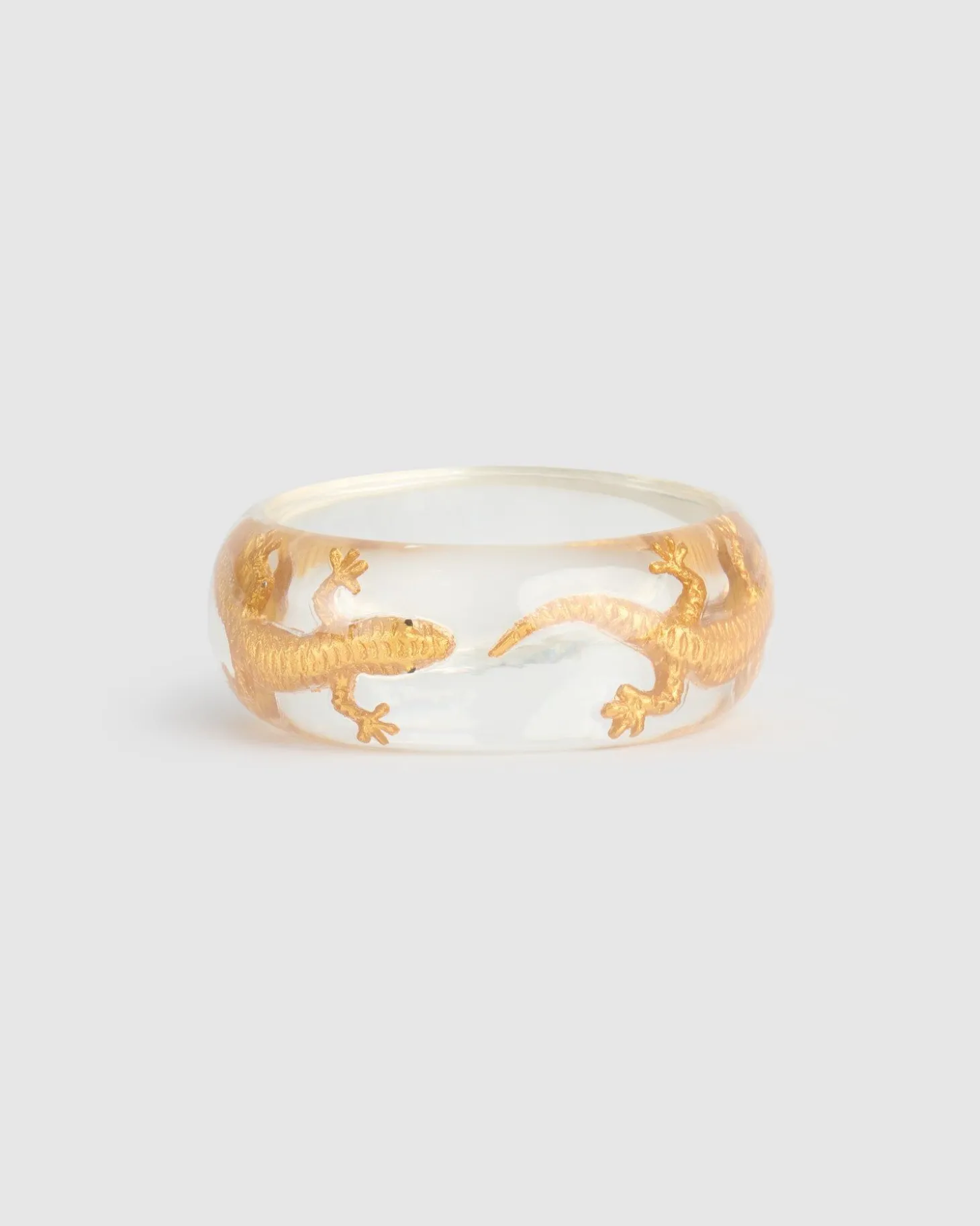 Women Alembika Lucky Bangle Bracelet, Gold