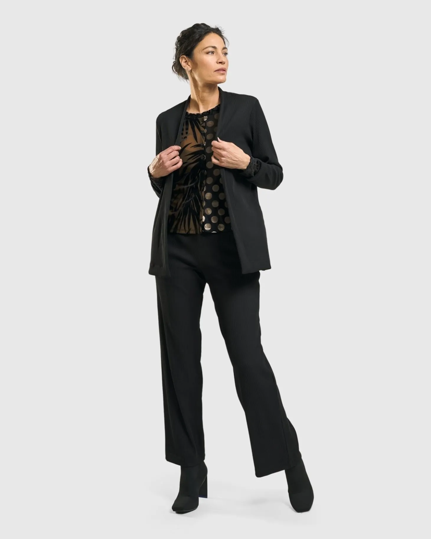 Women Alembika Magma Business Jacket, Black