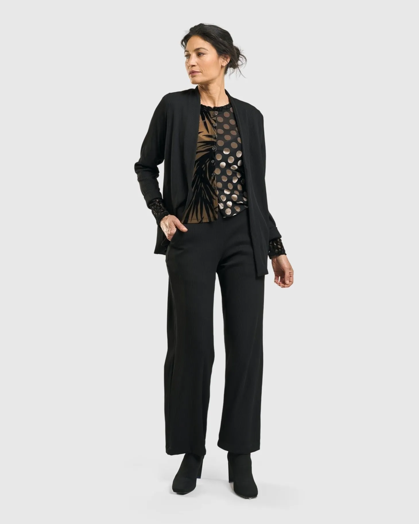 Women Alembika Magma Business Jacket, Black