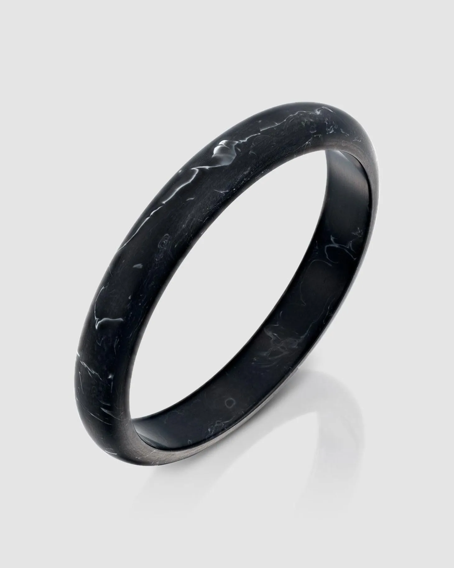 Women Alembika Monochrome Bangle Bracelet, Marble