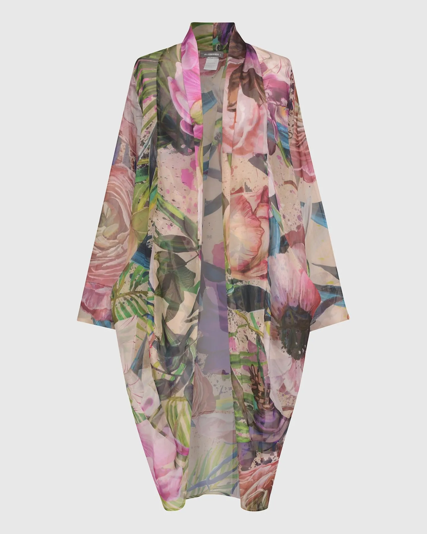 Women Alembika Moonflower Sheer Cardigan, Bouquet